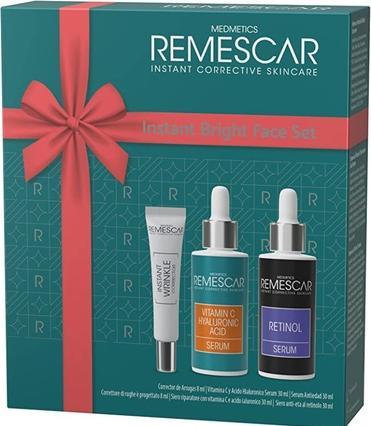 Produktbild Remescar Instant Wrinkle Kit Vitamin C Hyaluronsäure Gesichtsserum 30ml & Retinol Anti-Aging Serum 30