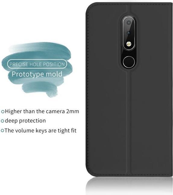 Actual product image MU Classic Classic Leather Bookcover Series (Nokia 6.1 Plus)