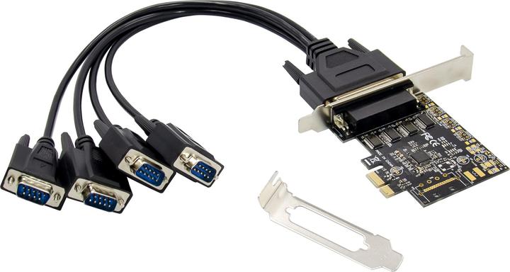 Produktbild Conceptronic PCI Express Card 4-Port DB9 Adapter USB 2.0