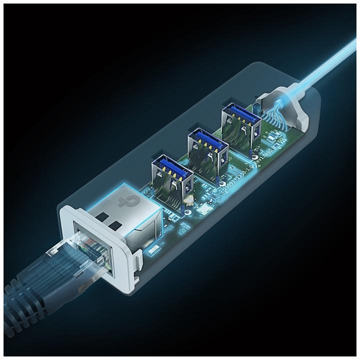 Produktbild TP-Link UE330C (USB 3.0, RJ45 Gigabit Ethernet (1x))