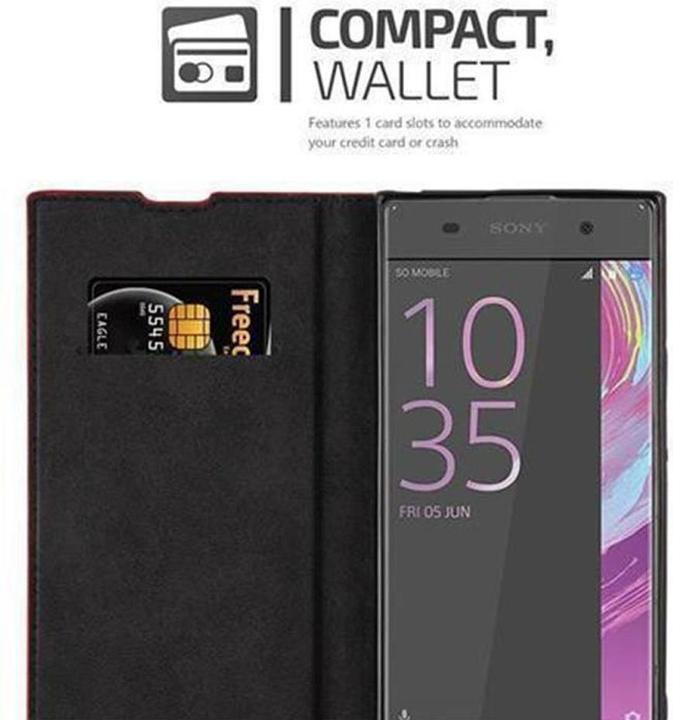 Productafbeelding Cadorabo Boek Onzichtbare Magneethoes (Sony Xperia XA)