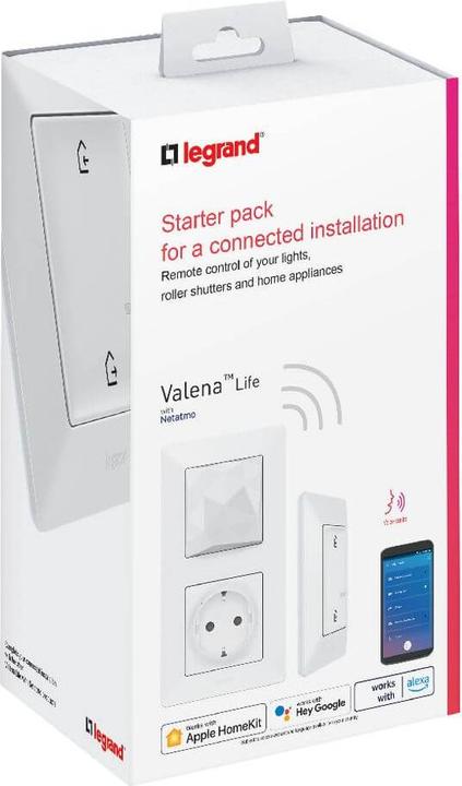 Produktbild Legrand 752196 Valena 752196 Life with Netatmo Starterpaket (Gateway