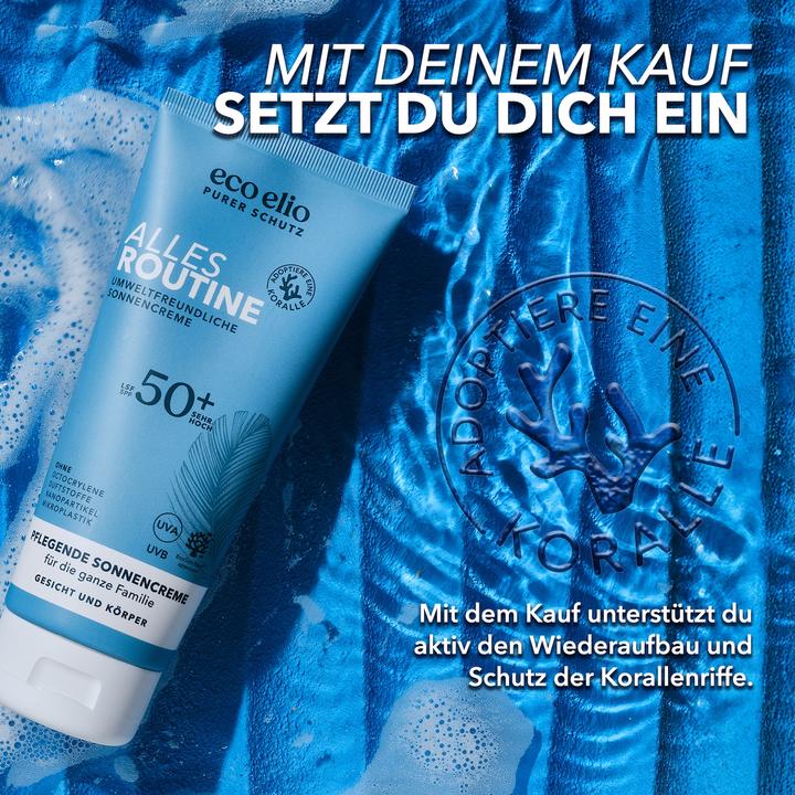 Produktbild Eco Elio Alles Routine Dispenser (Sonnencreme, SPF 50+, 250 ml, 775 g)