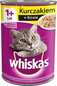 Whiskas HUHN FÜR ERWACHSENE - DOSE 400G (Adult, 1 Stk., 400 g)