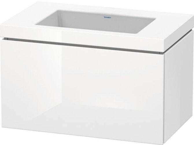 Image du produit Duravit Meuble sous-lavabo L-CUBE avec lavabo Vero Air 500x800x480mm o HL we hgl