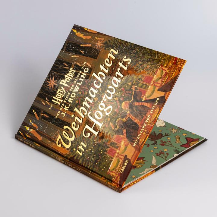 Produktbild Weihnachten in Hogwarts (Deutsch, Ziyi Gao, J.K. Rowling, 2024)