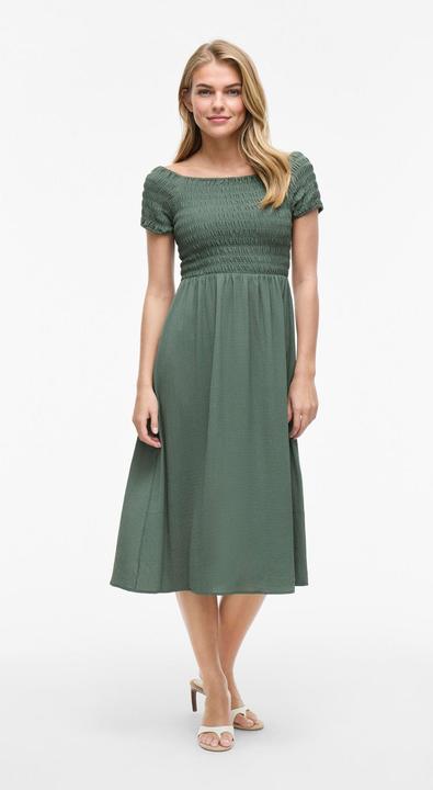 Produktbild Vila VIRITA Midi Gesmoktes Kleid (38)