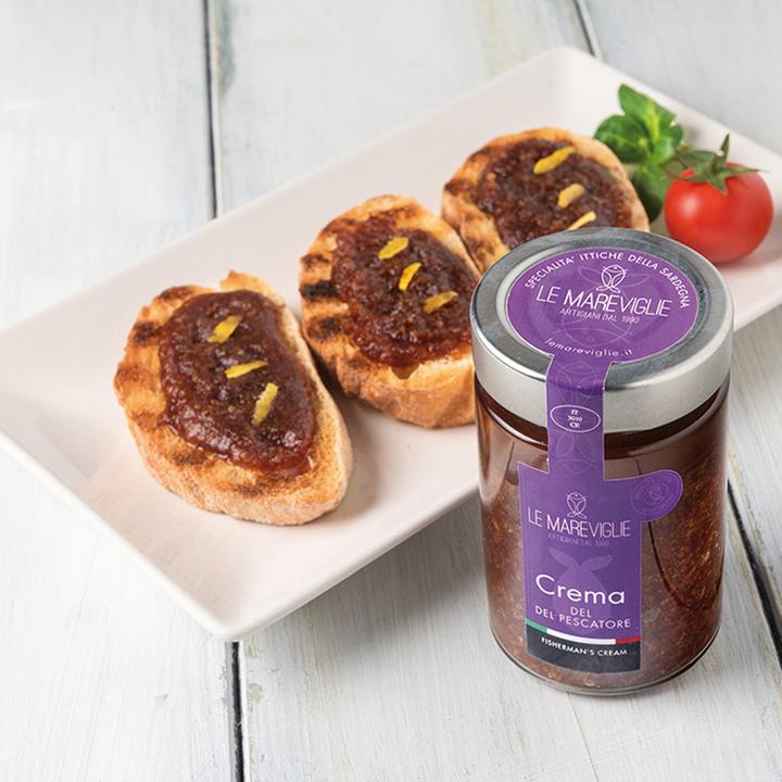 Image du produit Le Mareviglie Crema del Pescatore (crème de poisson) (100 g)