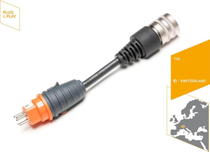 Produktbild Juice Technology Juice Booster Adapter Haushaltsstecker (T15, 5.50 kW, 8 A)