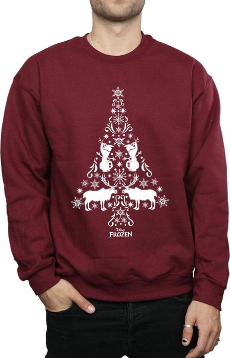 Immagine prodotto Disney Frozen Christmas Tree Felpa Uomo (XXL)