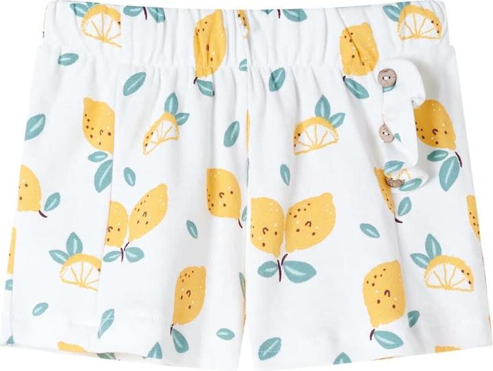 VidaXL Kindershorts Ecru 128,Material: 100 % Baumwolle,Farbe (128)
