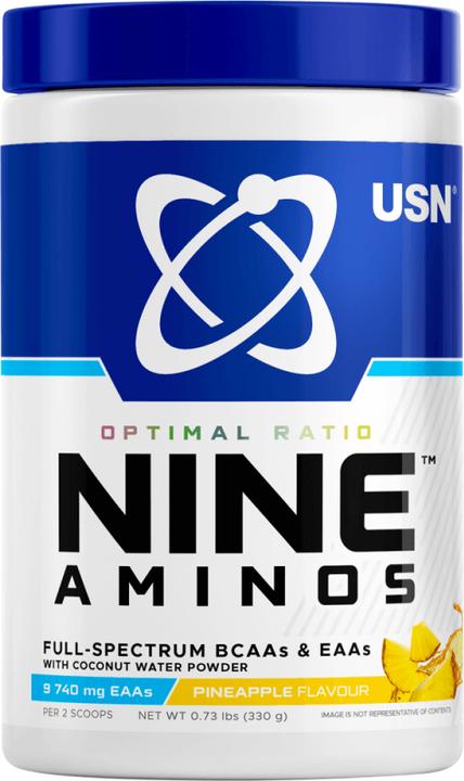 Actual product image USN Nine Aminos (Pineapple, 1 pcs., 416 g)