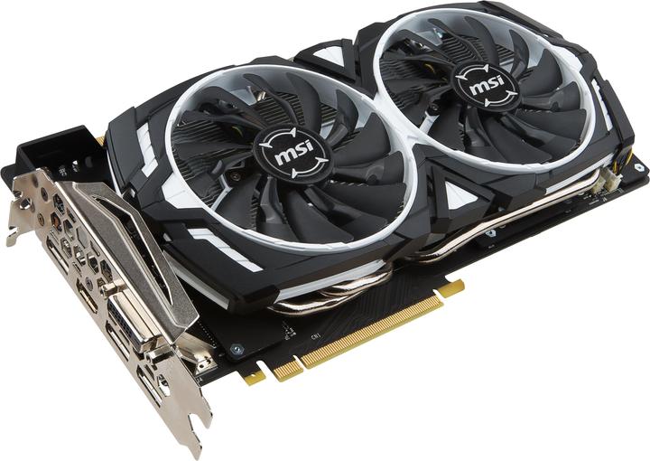 Produktbild MSI GeForce GTX 1070 Ti ARMOR 8G (8 GB)
