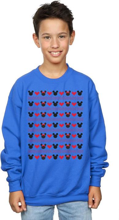 Immagine prodotto Disney Mickey And Minnie Christmas Hearts Felpa Ragazzi (140, 146)