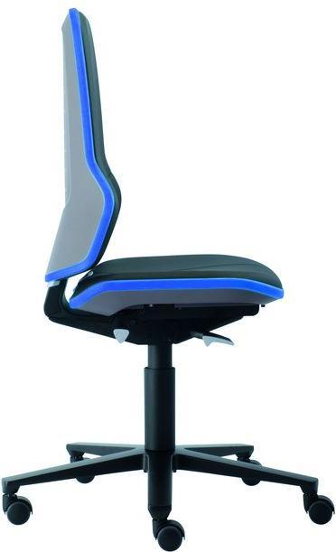 Immagine prodotto Bimos Sedia girevole da lavoro Neon, skay simil-pelle, con rotelle, bassa