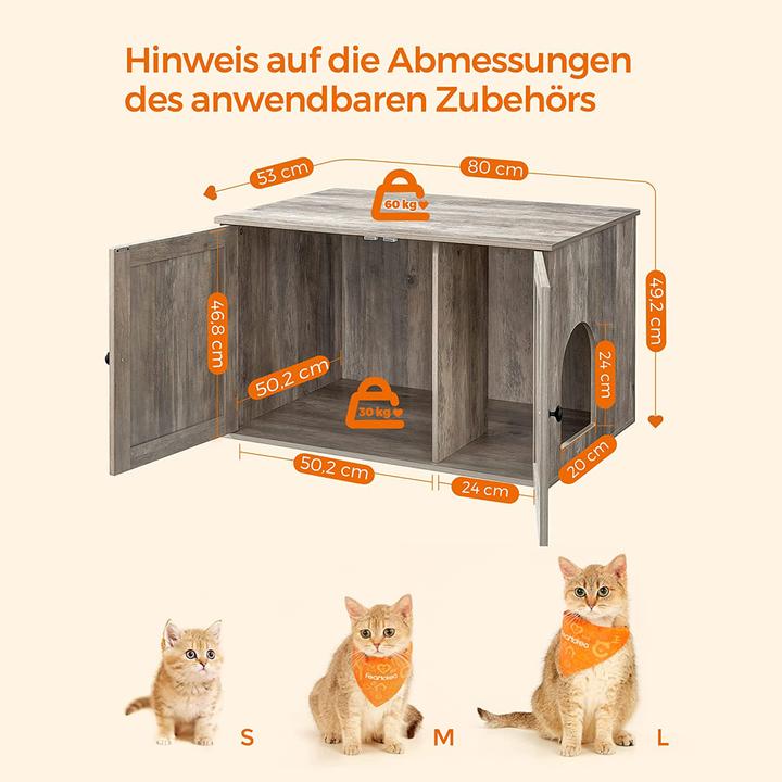 Produktbild Feandrea Mr. Kittens (Katzenklo geschlossen)