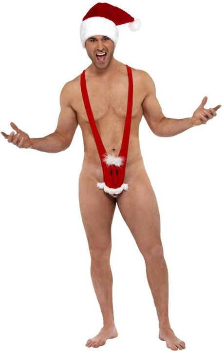 Actual product image Smiffys Santa Claus Men's Thong (One size)