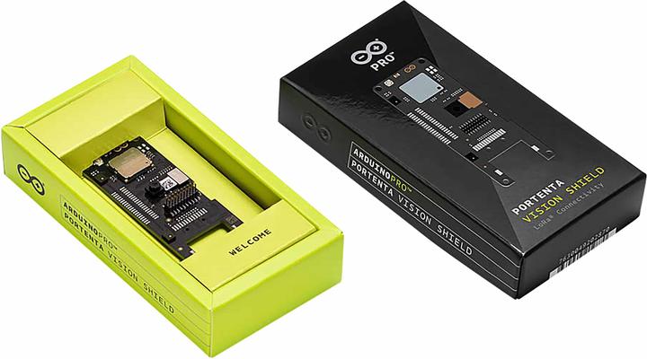 Actual product image Arduino industrial shield portenta vision lora