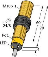 Turck TURC BC5-S18-Y1X Kapazitiver Sensor - KEMA 02 ATEX 1090X