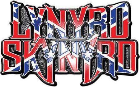 Lynyrd Skynyrd Flaggenlogo Abzeichen Metall