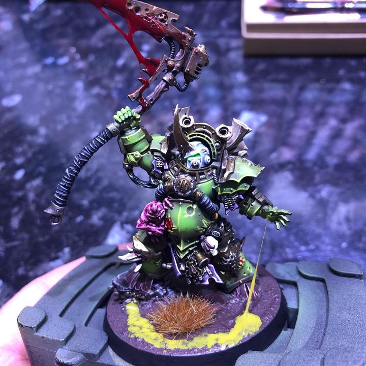 Produktbild Games Workshop Warhammer 40k - Death Guard Typhus : Typhus - Héraut du Dieu de la Peste (Kunststoff)