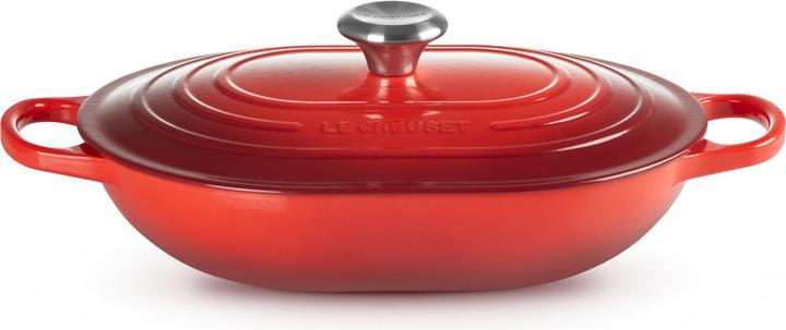 Image du produit Le Creuset Signature oblongue 31cm, ovale (31 cm, Cocotte + faitout, Fonte)