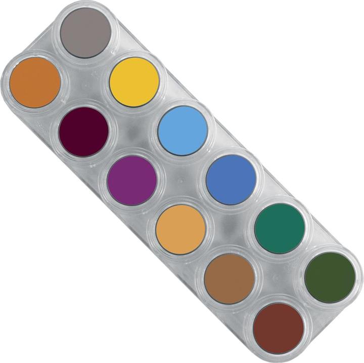 Image du produit Grimas Palette de maquillage à l'eau 12B