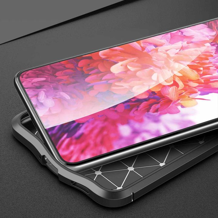 Image du produit Cadorabo TPU Cover similicuir structure (Samsung Galaxy S21+)