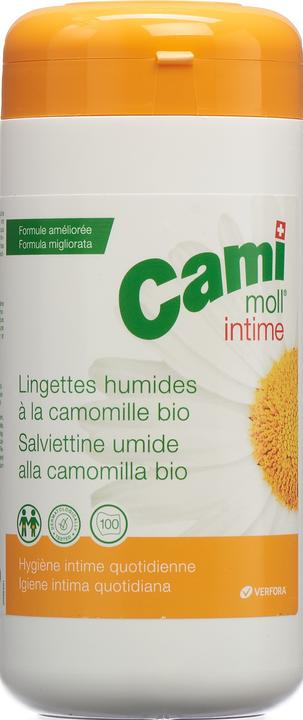 Produktbild Cami-Moll intime Feuchttücher neue Formel (Intimtücher)