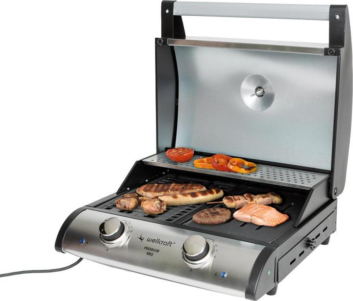 Produktbild Wellcraft Gourmet-Profi-Elektrogrill 2200 W (2.20 kW)
