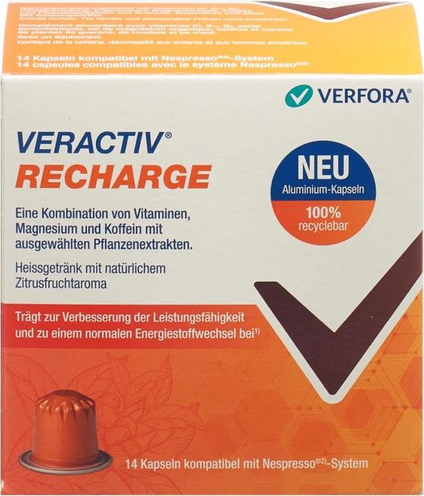 Produktbild Veractiv Recharge (14 Stück, Kapseln, 65 g)