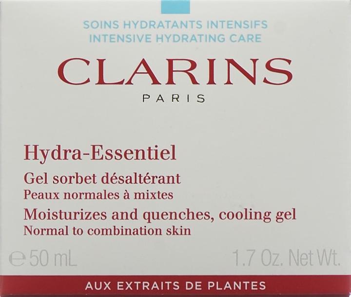 Actual product image Clarins Hydra Ess Gel Sorbet (50 ml, Face gel)