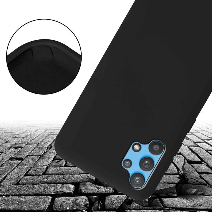 Actual product image Cadorabo TPU Cover Mobile Phone Chain Liquid (Samsung Galaxy A32)