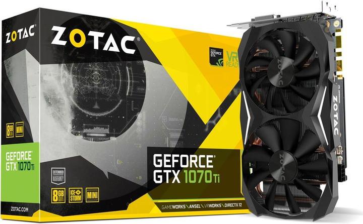 Produktbild Zotac GeForce GTX 1070 Ti Mini (8 GB)