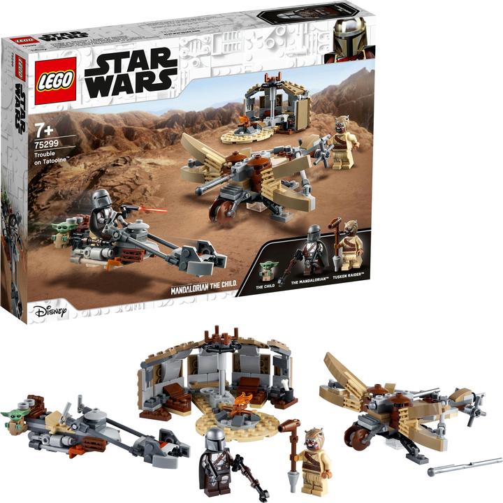 Actual product image LEGO Star Wars 75299 Problems on Tatooine Set (75299, LEGO Rare Sets, LEGO Star Wars)