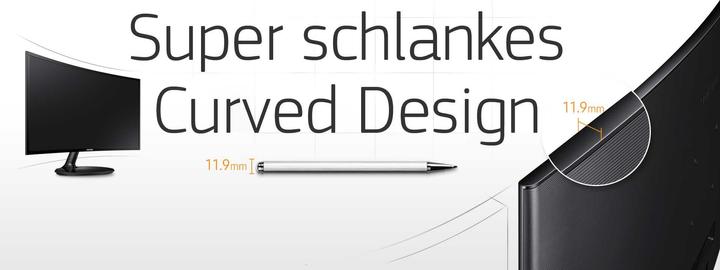 Produktbild Samsung C27f390 (1920 x 1080 Pixel, 27")