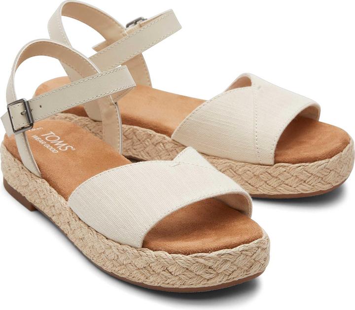 Actual product image Toms W's Abby Slubby Woven/Leather (36)