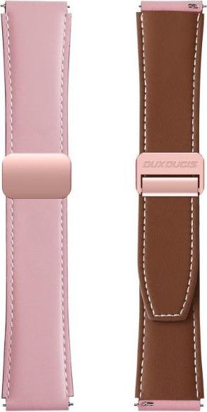 Image du produit Dux Ducis YA Series Bracelet en cuir véritable (20 mm, Cuir véritable, Largeur de l'ergot 20 mm, Galaxy Watch6, Galaxy Watch3 (41mm), Gear S2 Classic)