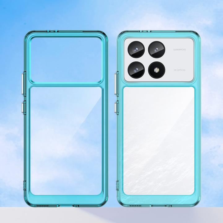 Productafbeelding Cover-Discount Xiaomi Poco F6 Pro - Beschermend acryl hoesje voor mobiele telefoon met opstaande rand (Xiaomi Poco F6 Pro)