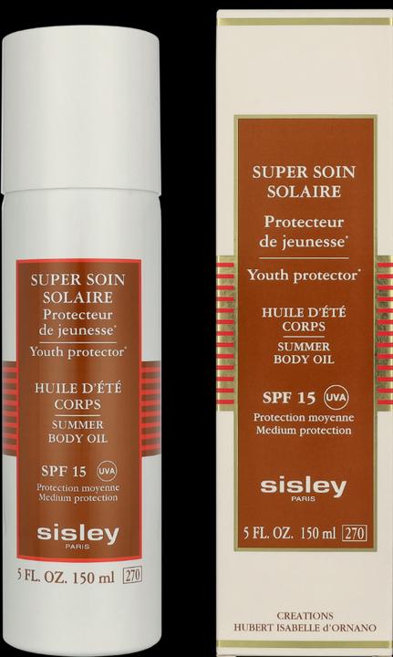 Produktbild Sisley Super Soin Solaire Huile d'Été Corps SPF15 150ml (Sonnenöl, SPF 15, 150 ml, 150 g)