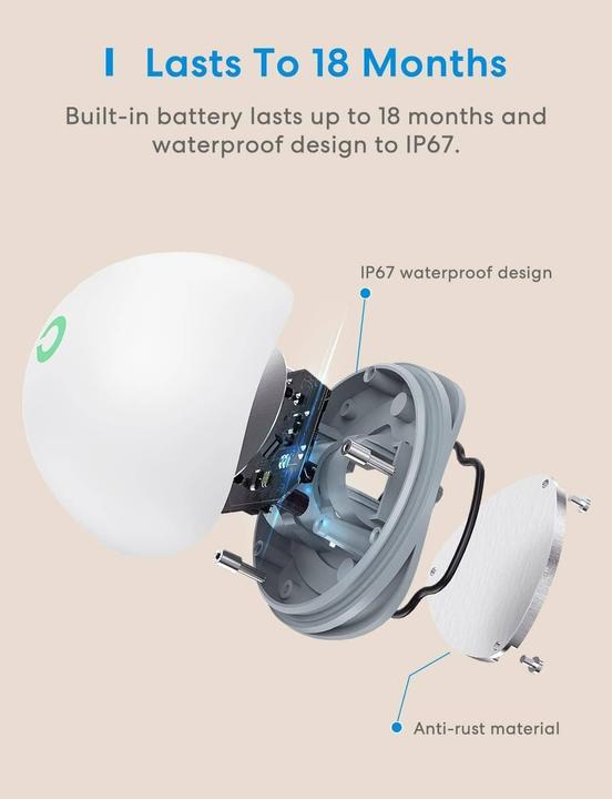 Image du produit Meross Smart Water Leak Sensor MS400