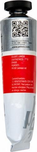 Immagine prodotto Pebeo Artist Acrylics extrafine (Luce rossa di cadmio, 37 ml)