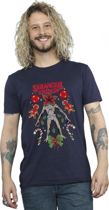 Image du produit Netflix - T-shirt STRANGER THINGS CHRISTMAS DEMOGORGON - Homme (XXL)
