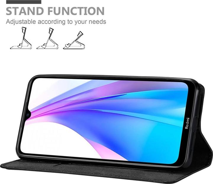 Actual product image Cadorabo Book Invisible Magnet Cover (Xiaomi Redmi Note 8T)