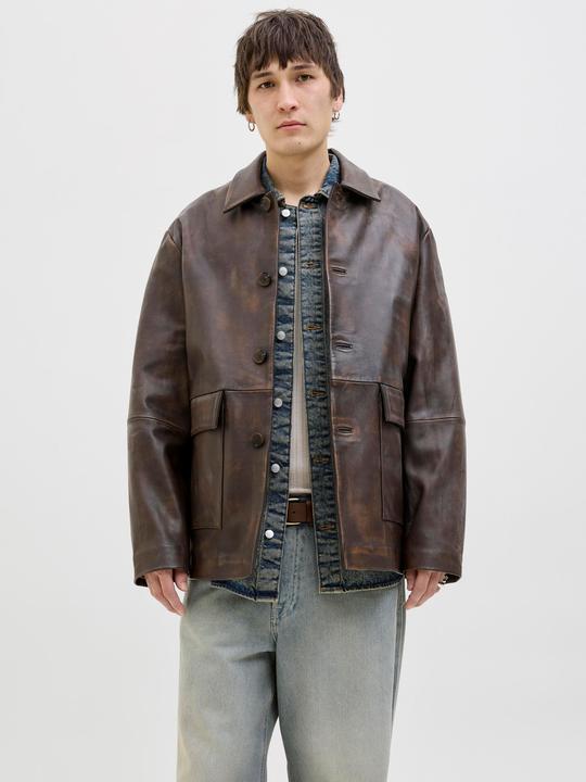 Actual product image Jack & Jones Leather jacket Leather jacket (L)