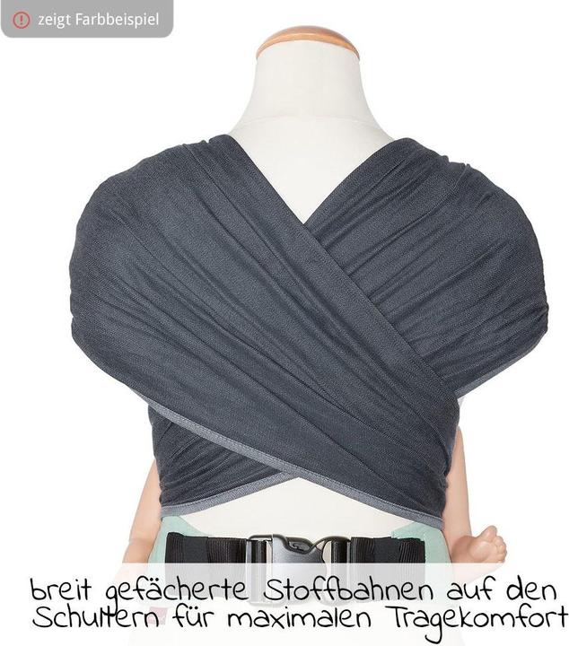Produktbild Manduca Babytrage Twist Anthrazit Schwarz