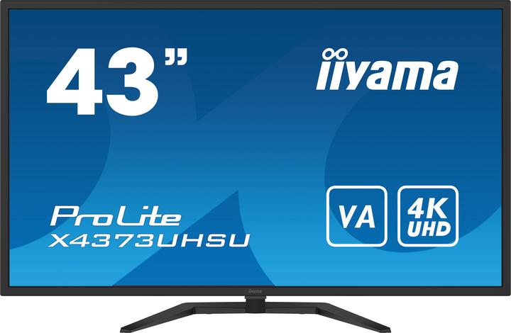 iiyama ProLite X4373UHSU-B1 (3840 x 2160 Pixel, 43")