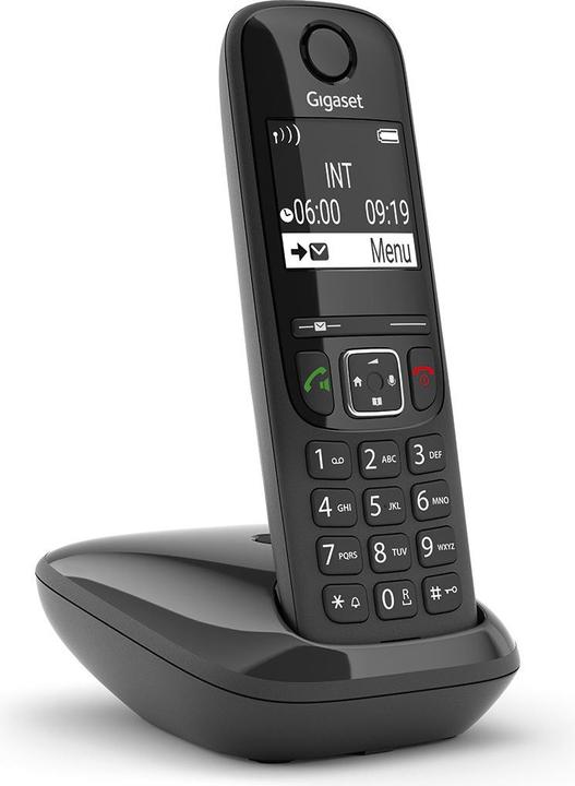 Produktbild Gigaset AS690 - 1 handset - Zwart - Handsfree bellen - huistelefoon - inclusief oproepblokering
