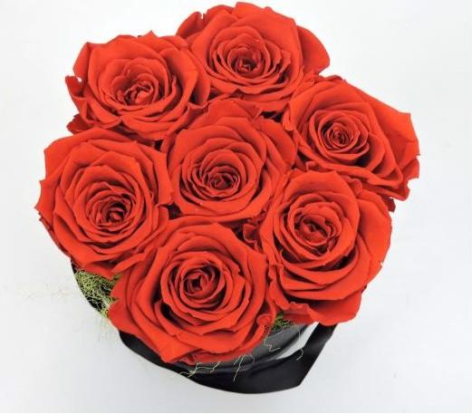 Actual product image Myflower Rose Box deluxe (Stabilised Roses) (Infinity Flowers)
