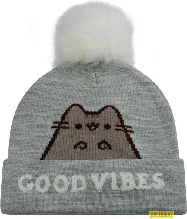 Immagine prodotto Heroes Inc Pusheen - Bonnet à pompon Gris et Blanc Good Vibes